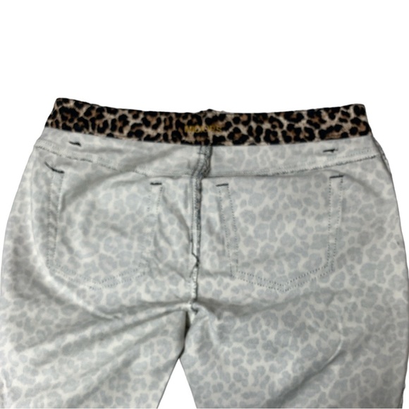 MICHAEL KORS Luxury Leopard Brown and Black Skinny Jeans Size 4 - Picture 16 of 16